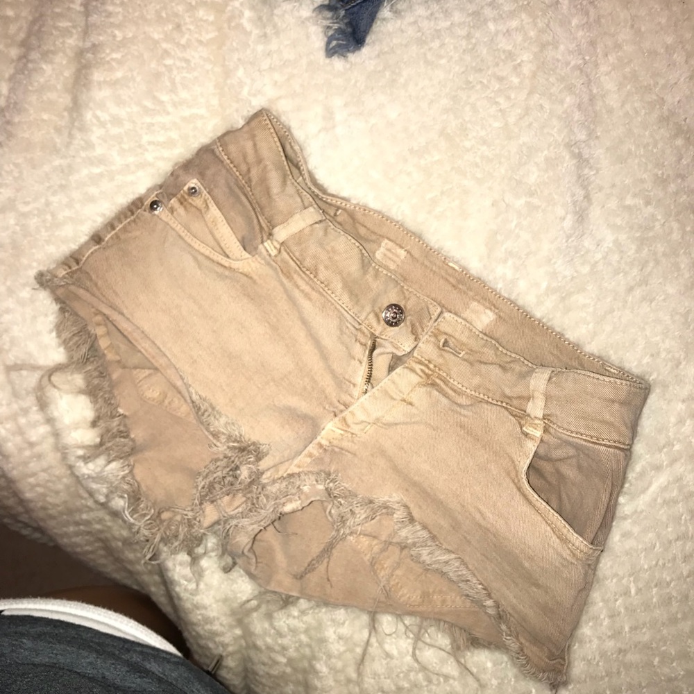 brandy melville jean shorts